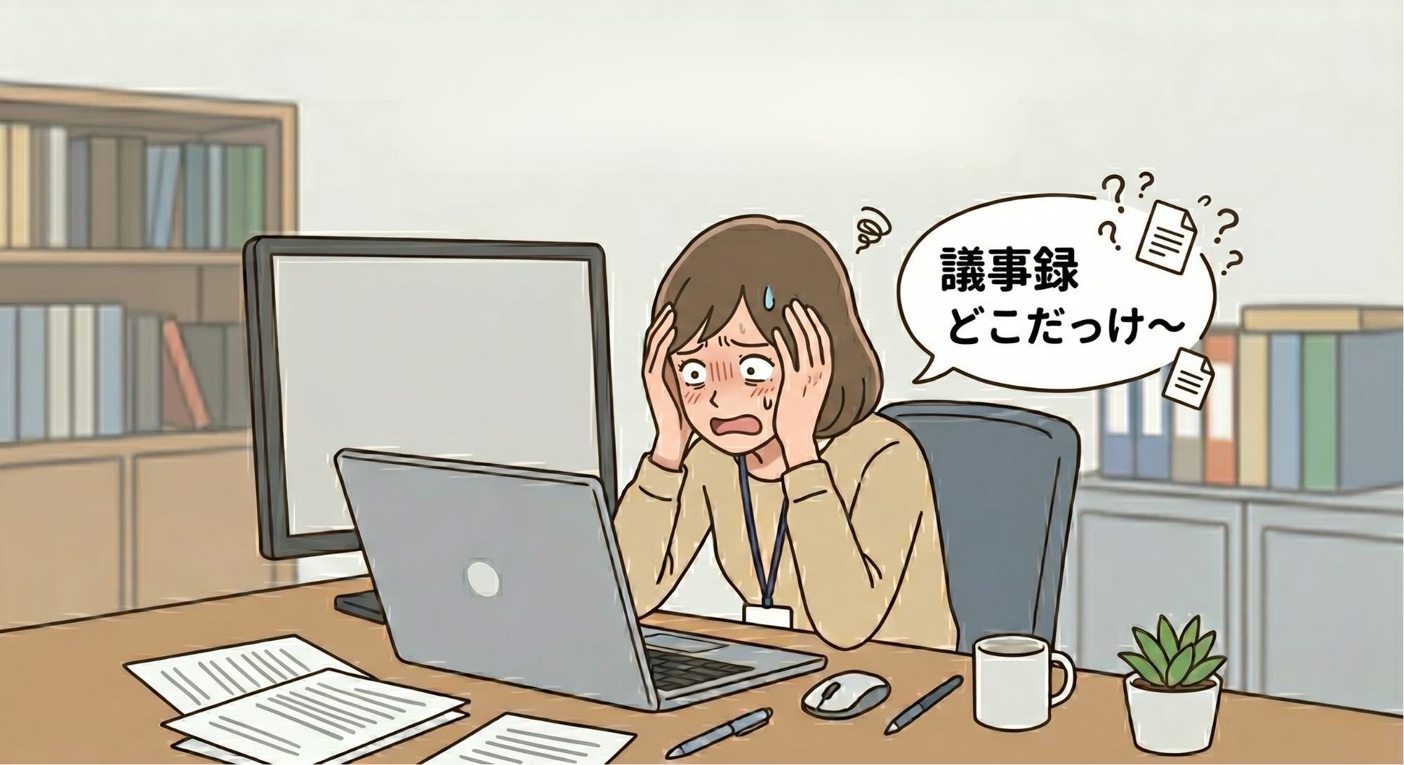 なぜ議事録は迷子になるのか？「人間の手」に頼る限界